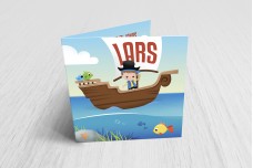 Schattig Piraatje op Zee